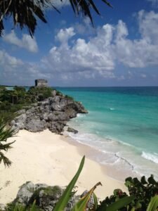 tulum, beach, turquoise, sand, scenery, nature, sea, calm down, clouds, quintana roo, tulum, tulum, tulum, tulum, tulum